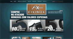 Desktop Screenshot of fixinox.com.br